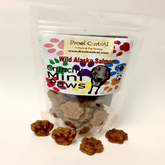 Crunchy Mini Paws Salmon Dog Treats | Drool Central