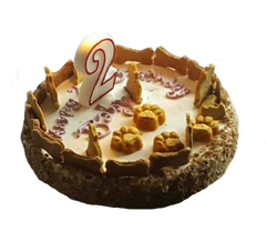 pumpkin chicken birthday cake for dogs