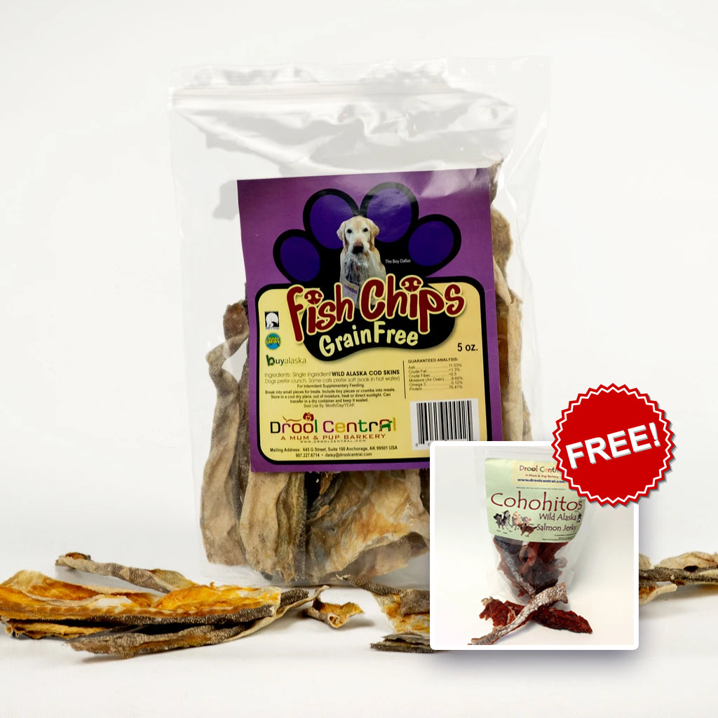 Buy 3 Fish Chips (5oz bag) Get A Bag of Cohohitos (2.5oz) For FREE!"