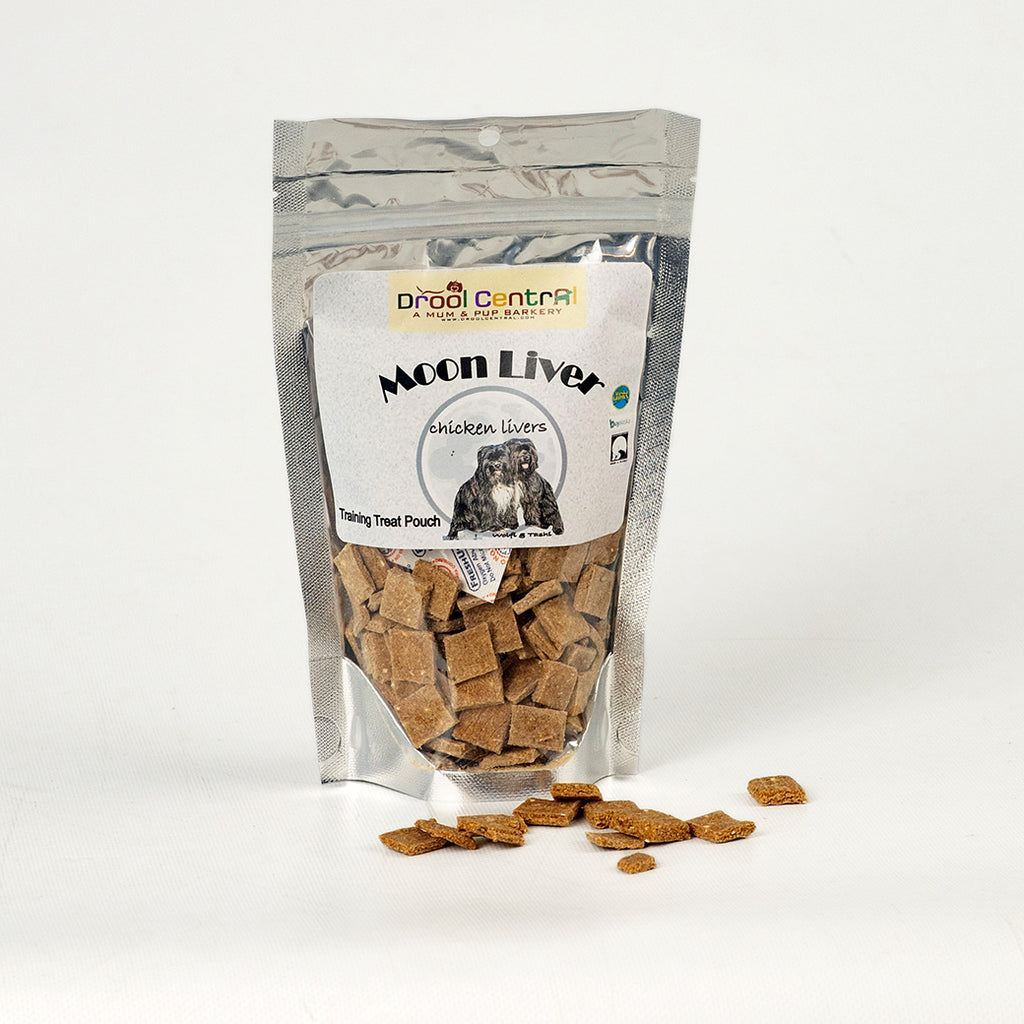 Training Treats for dogs with chicken livers.