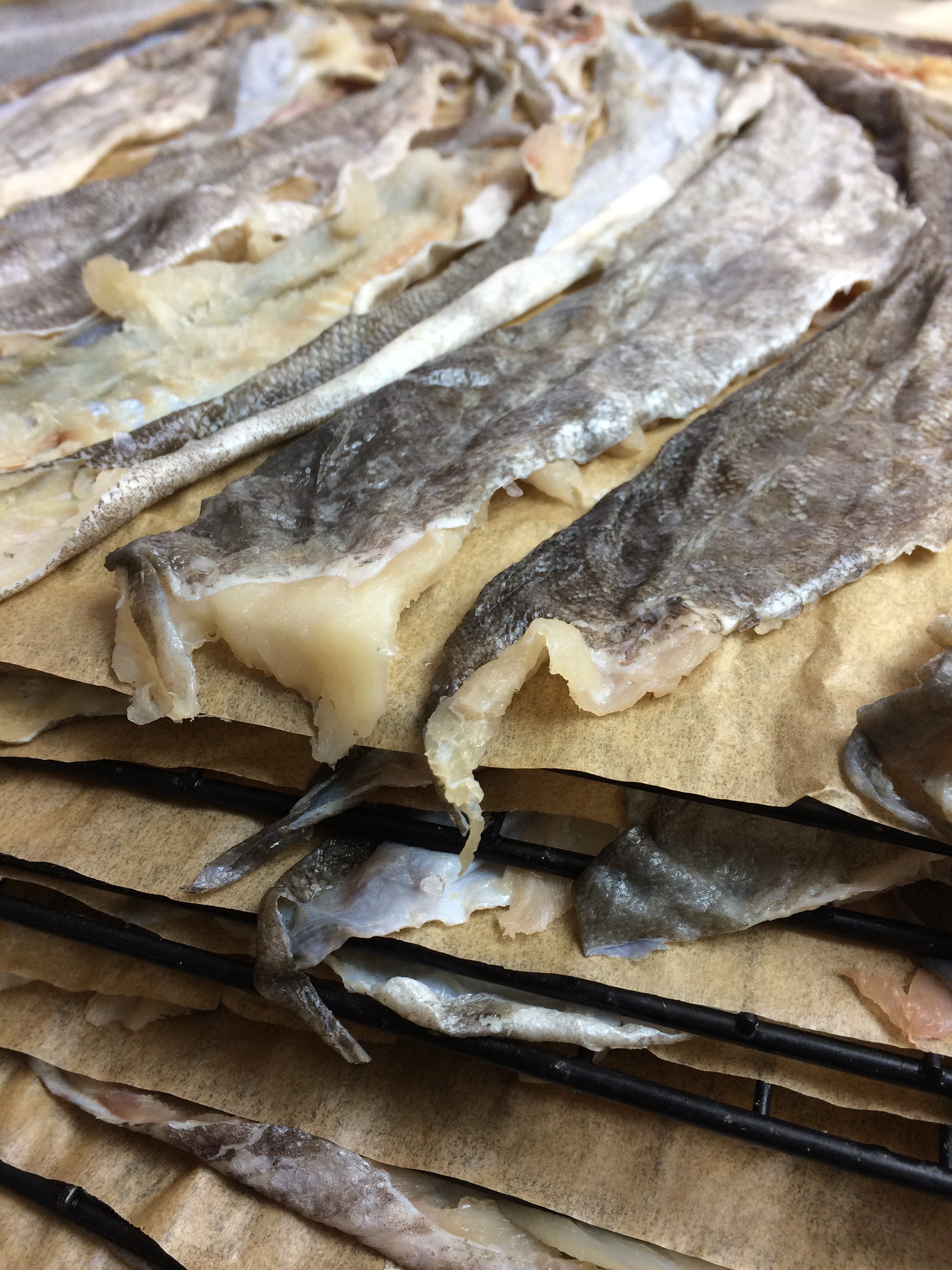 Wild Alaska Cod Skins Dog Treats | Fish Chips in Alaska
